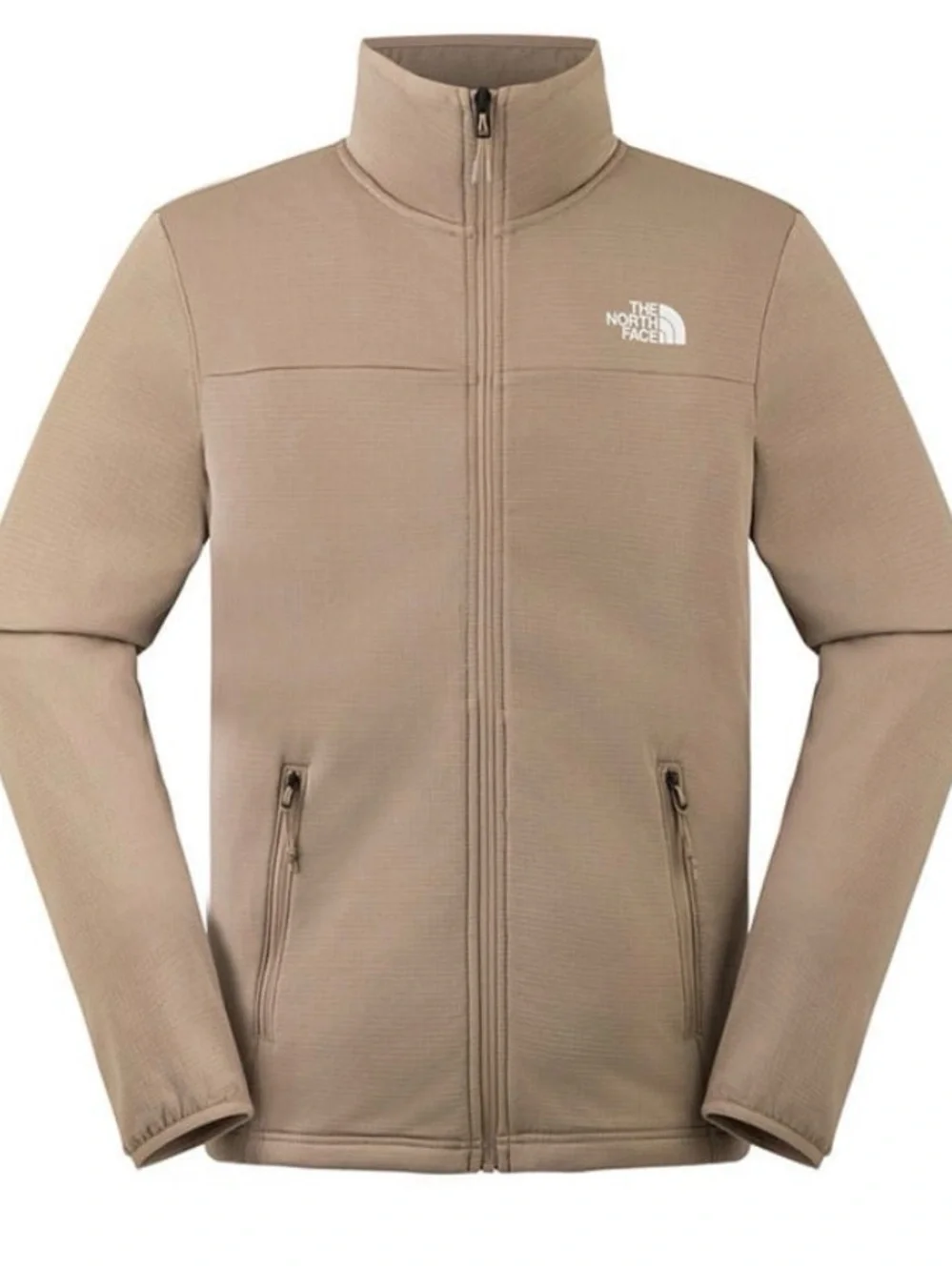 Men’s TNF Cedar Trail  grid Fleece Jacket Mushroom Grey 3xl NEW